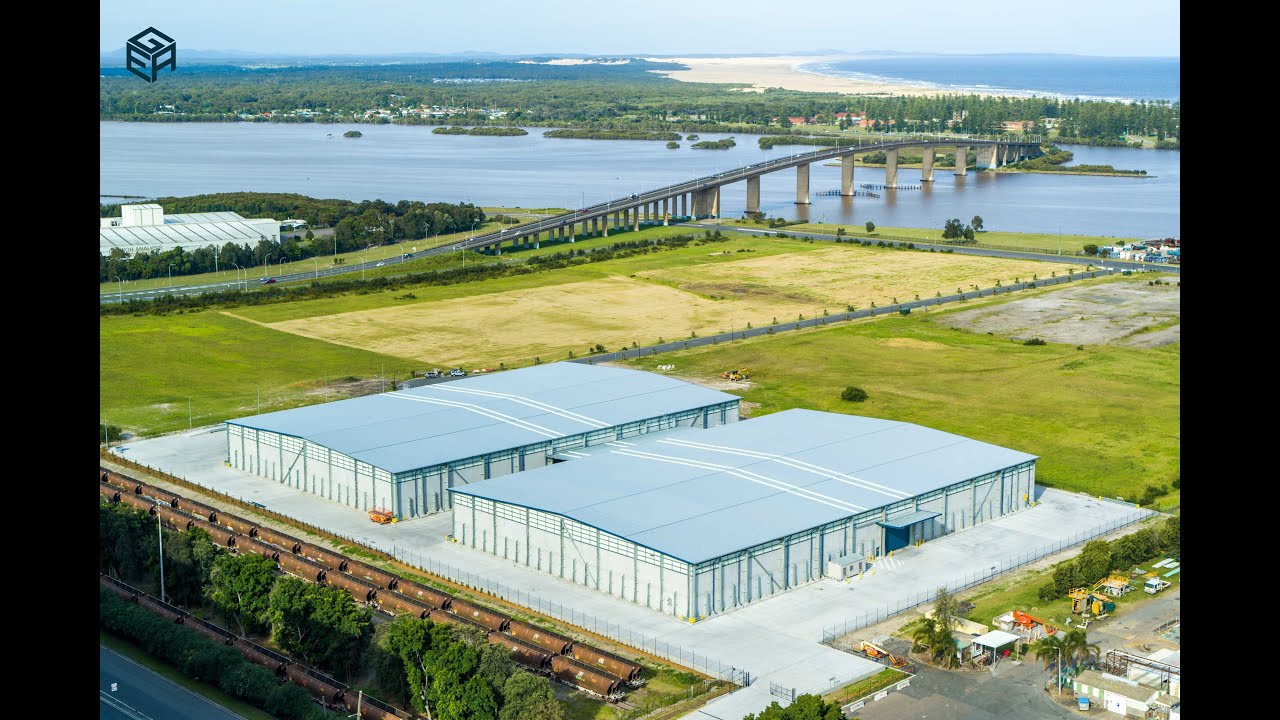 Grain Storage Silos - Kooragang Island NSW