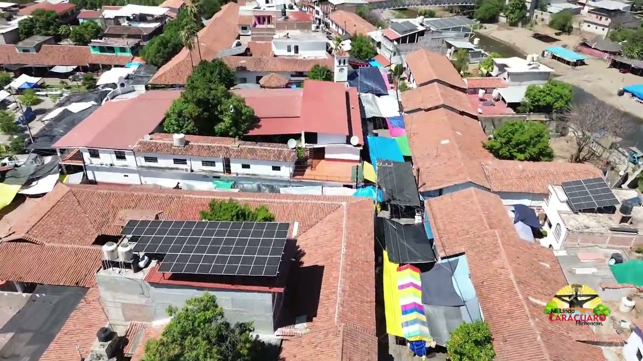 Sobrevolando Carácuaro este lunes 23 de febrero de 2026 ✨