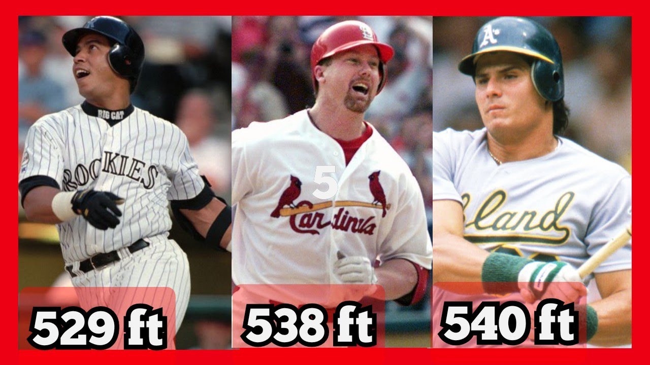 TOP 10 JONRONES Mas LARGOS Y SALVAJES De Las Grandes Ligas [MLB]