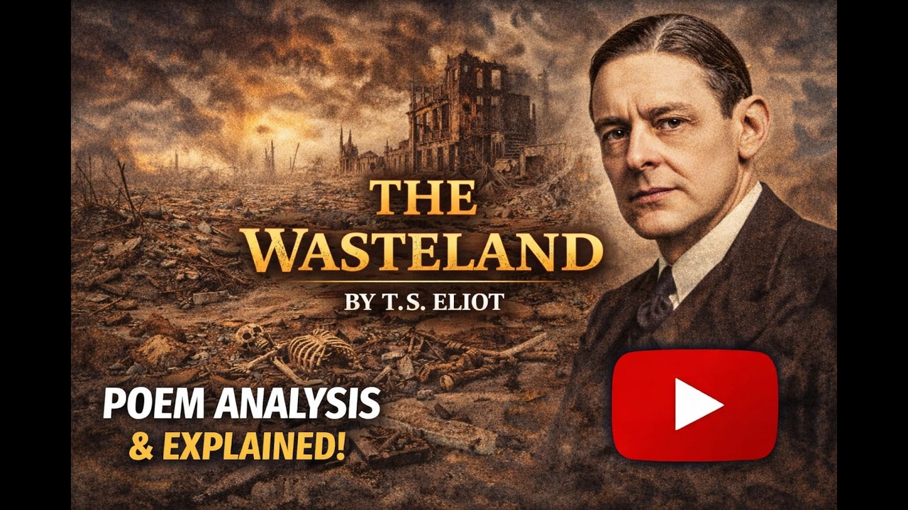 The Wasteland by T.S. Eliot Explained #universityoflucknow