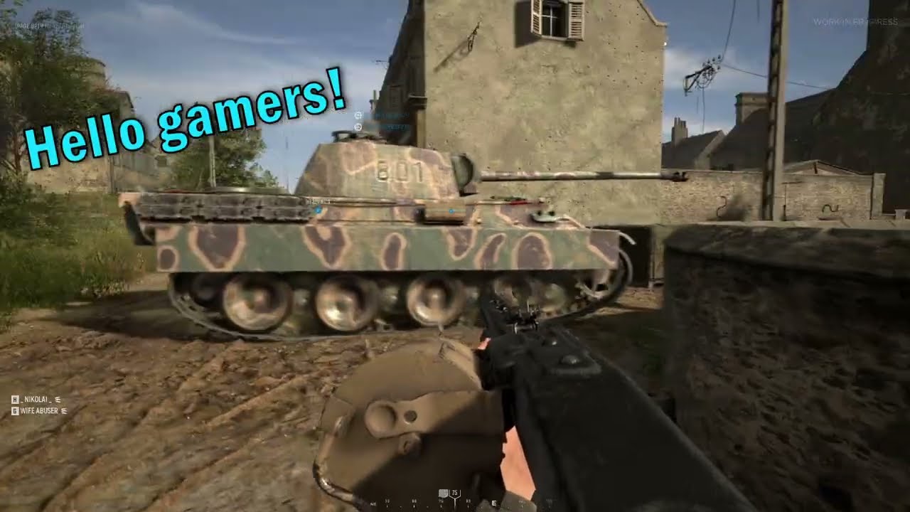 A Big gun and a dream ( hell let loose funky random squadmates )