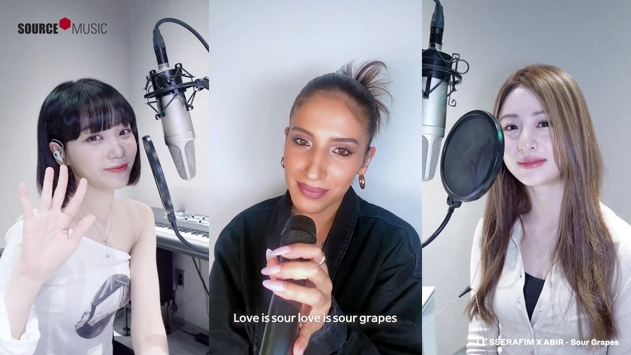 LE SSERAFIM X ABIR - 'Sour Grapes'