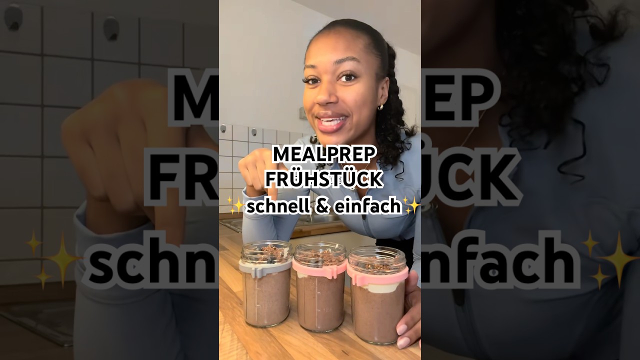 Wir bereiten gemeinsam unser Mealprep Fr&uuml;hst&uuml;ck zu😍✨ #mealprep #rezept #gesund #fr&uuml;hst&uuml;ck #studium