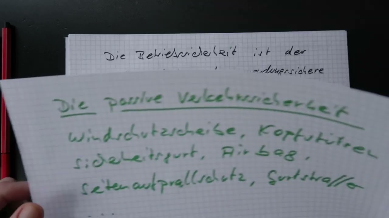 Betriebssicherheit und Verkehrssicherheit