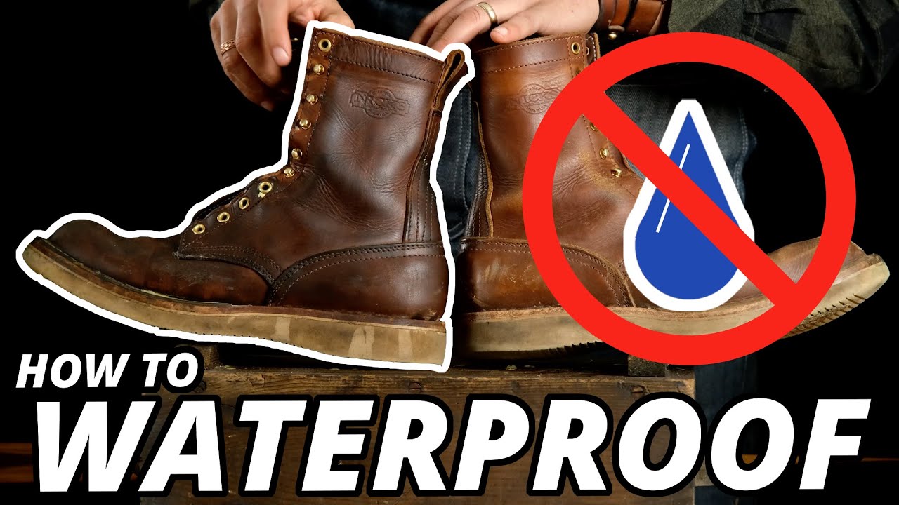 Как сделать ботинки водонепроницаемыми с помощью воска | Nicks Handmade Boots