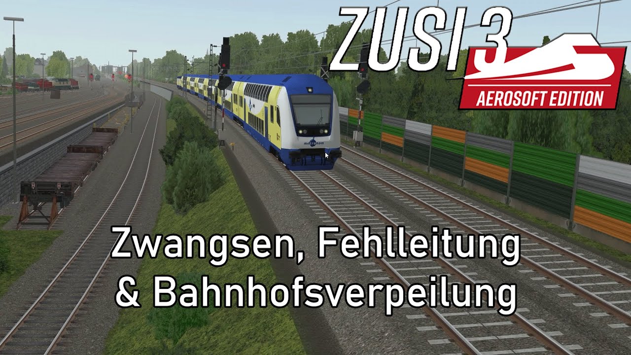 Chaosfahrt im Metronom / ZUSI 3 Zugsimulator