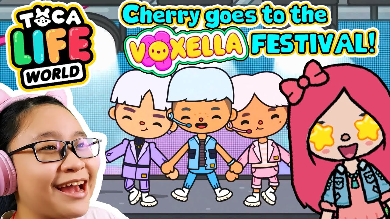 Toca Life World - Cherry Goes To The Voxella Festival!!!