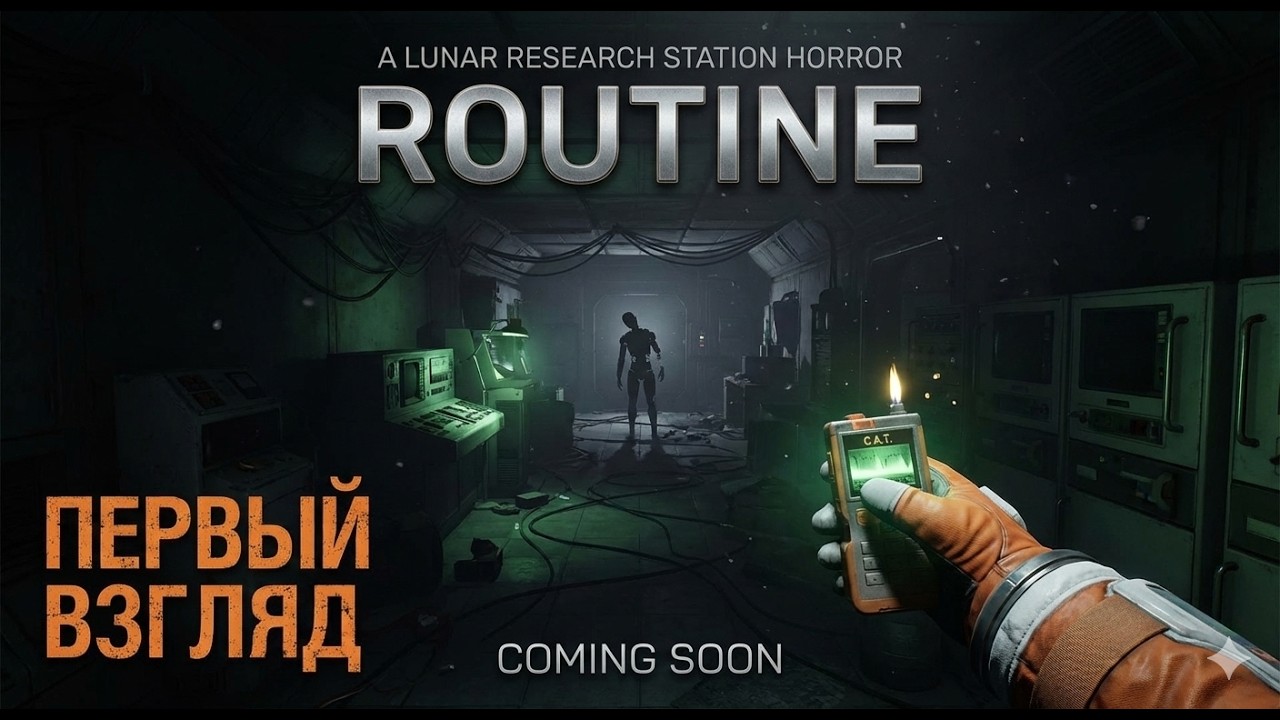 КОСМИЧЕСКИЙ УЖАС НАЧИНАЕТСЯ! ROUTINE. Я уже застрял... (Туплю с кодом)
