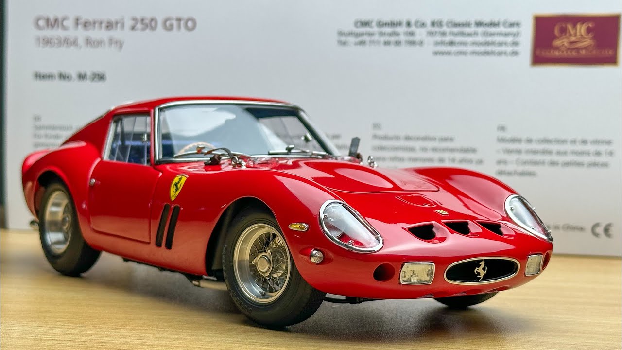 CMC 1/18 Ferrari 250 GTO chassis #3869gt, the most gorgeous car of all time | UNBOXING chillingly