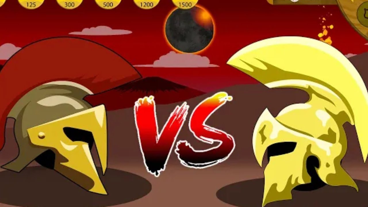 STICK WAR LEGACY | Head Spearton Basic VS Head Spearton Golden EPIC BATTLE