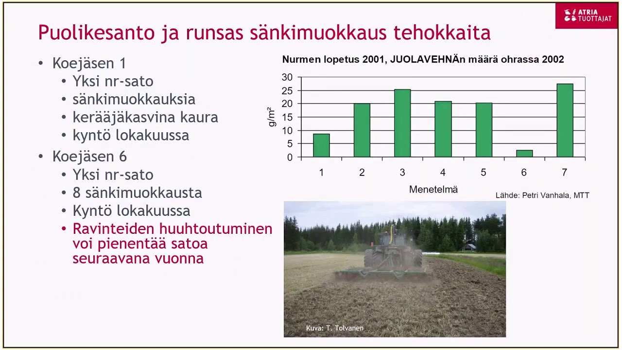 Luomunurmien rikkatorjunta