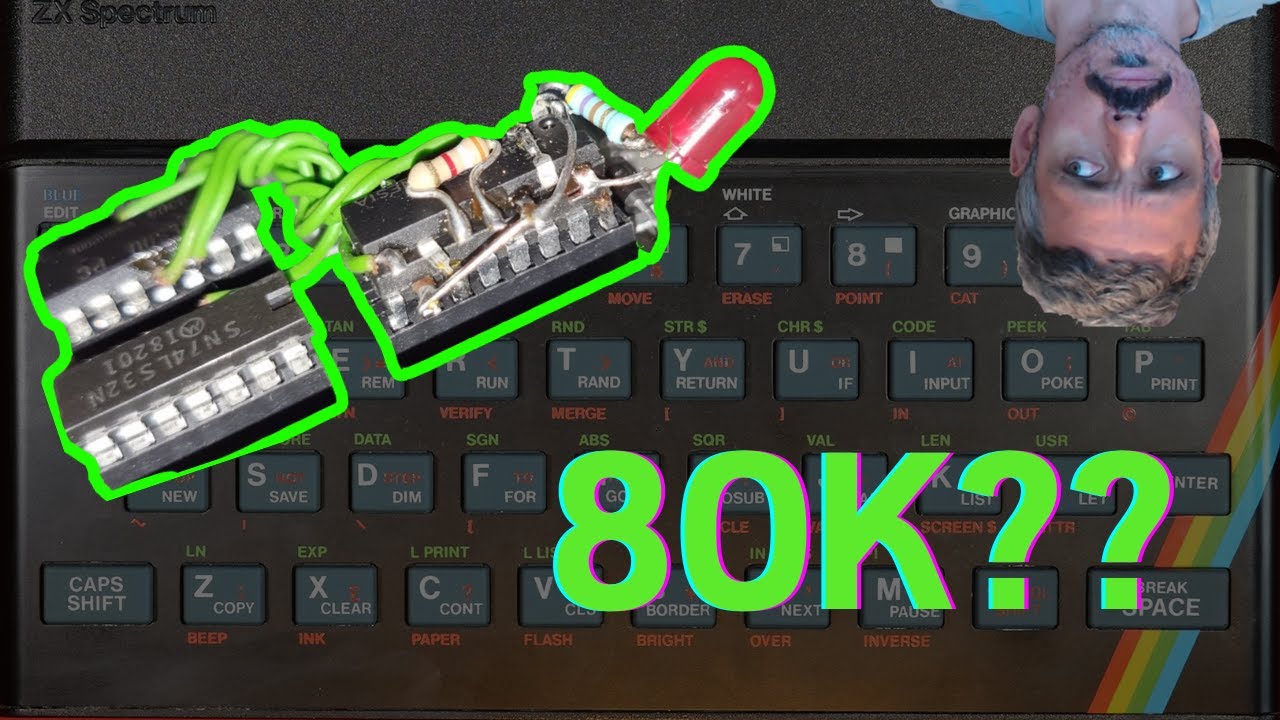 Can you get 80K out of your 48K ZX Spectrum with just one extra chip??