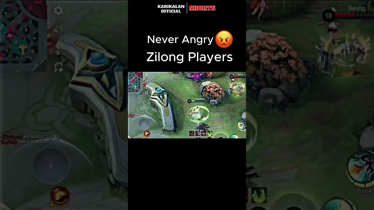 never angry Zilong players...😤#mlbb #mlbbshorts #mobilelegendsvideos #zilong