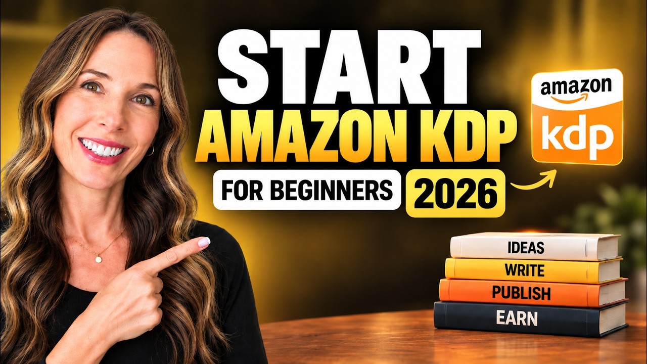How to Start Amazon KDP as a Beginner in 2026 (Step-By-Step)