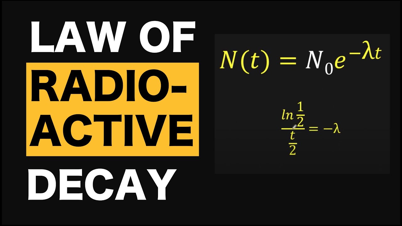 INTRODUCTION TO RADIOACTIVE DECAYS | Learn Math Daily | Math Application