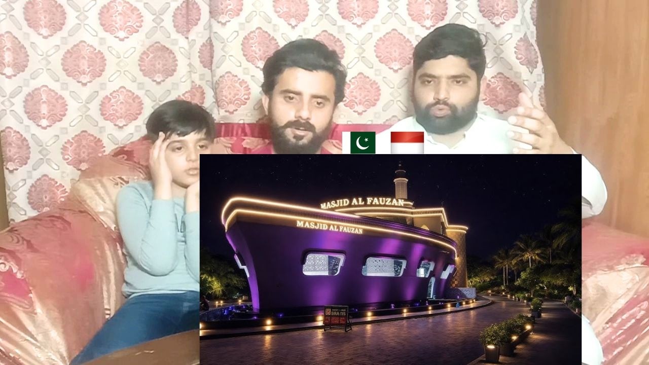 MASJID VIRAL TERCANTIK DIDUNIA DENGAN CAHAYA EMAS BERKILAUAN AKAN DIRESMIKA Pakistani Reaksi D-R-RUE