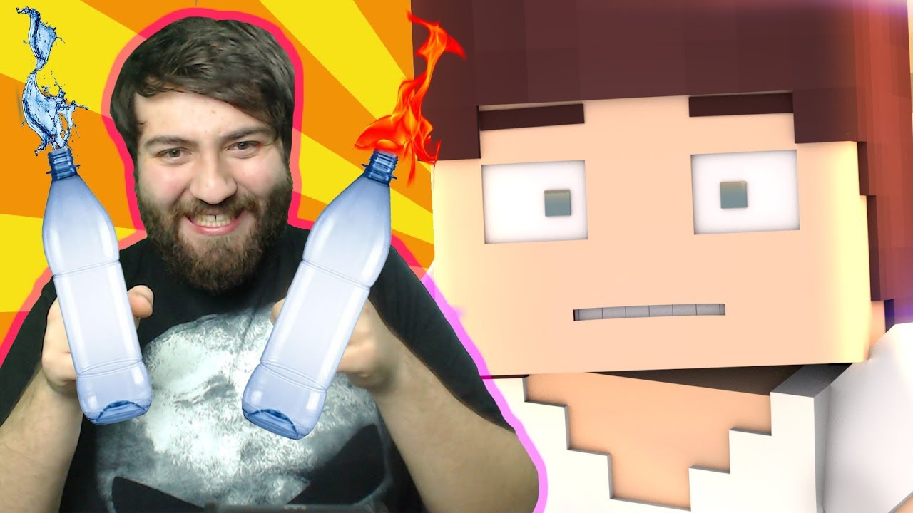 Gülmeme Challenge | Su Fışkırtma Cezalı Komik Minecraft Animasyonları