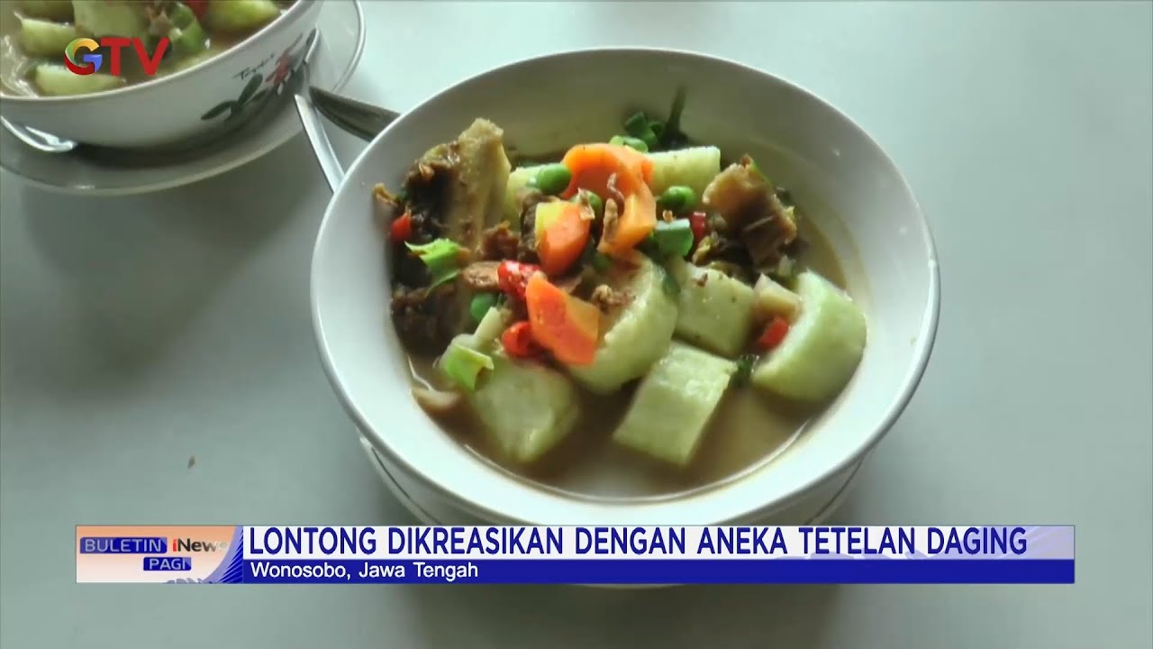 Menikmati Gurihnya Lontong Tetel di Wonosobo #BuletiniNewsPagi 15/05