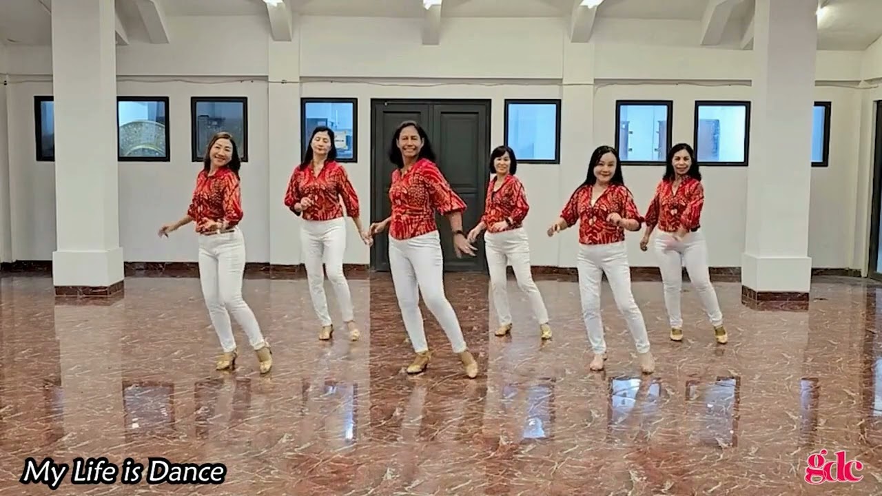 MY LIFE IS DANCE    LINE DANCE    Choreo CAECILIA MARIA FATRUAN    GDC MERAUKE PAPSEL   INA online v
