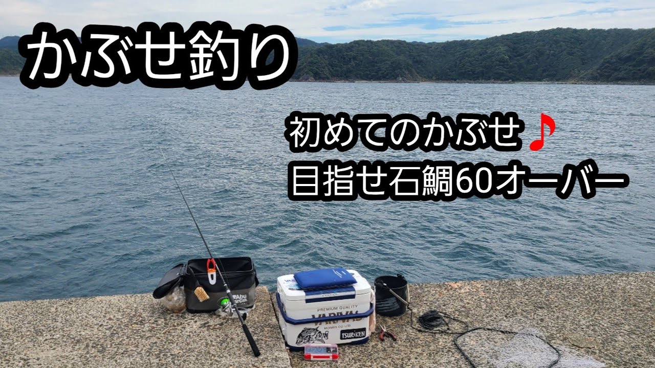 かぶせ釣り　in　和歌山（田辺）　　イシダイ60オーバーへの物語のスタートはここから　これがあったから60オーバーを２匹釣る事ができました。　感謝🎵　【イシダイ60への道Ver1】