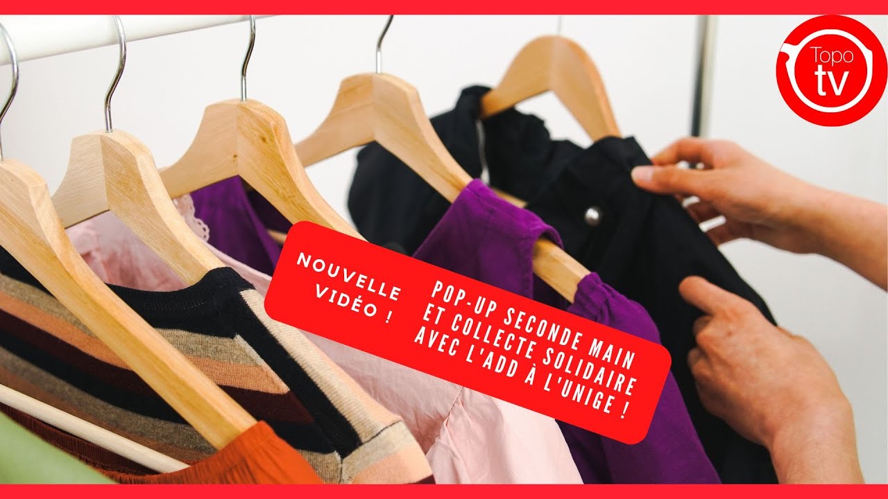 Pop-up seconde main et Collecte solidaire avec l'ADD pour les étudiant.e.s de l'UNIGE !