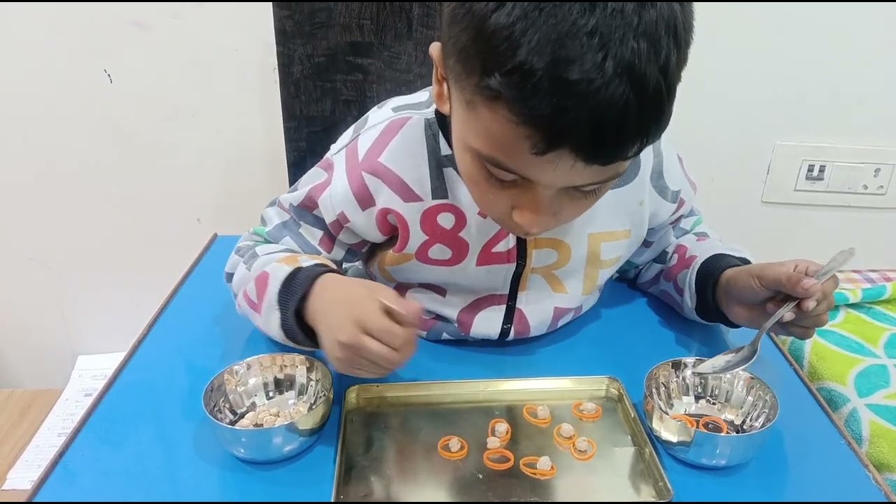 Bilateral Coordination Fine Motor Activity for Autistic Children