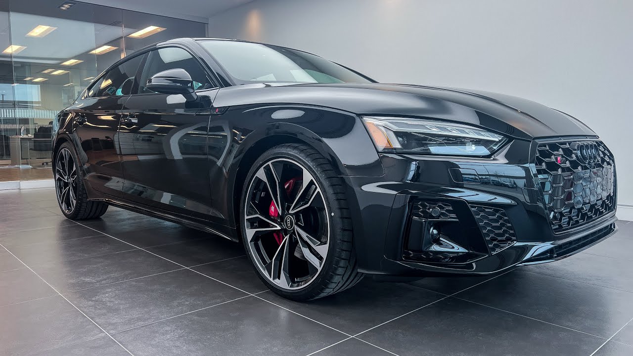 2024 Audi S5 Sportback in Mythos Black!