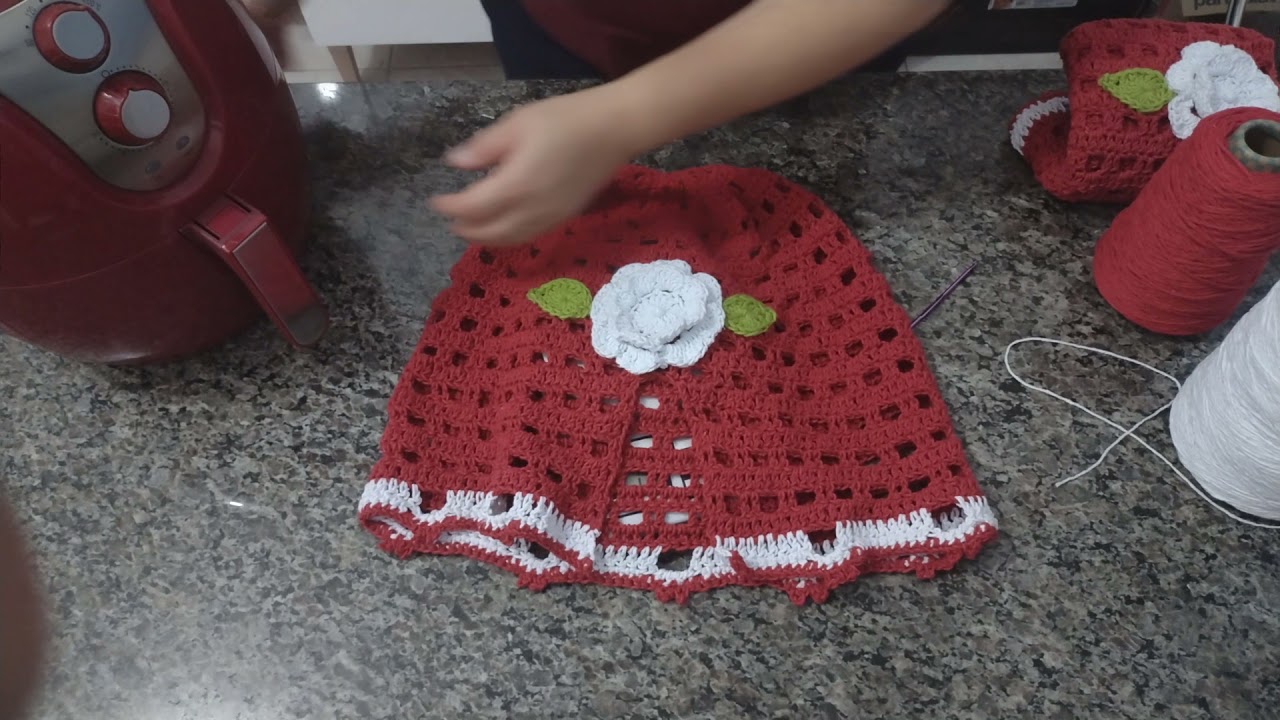 CAPAS PARA AIRFRYER EM CROCHE, DICAS DE COMO FAZE LAS!