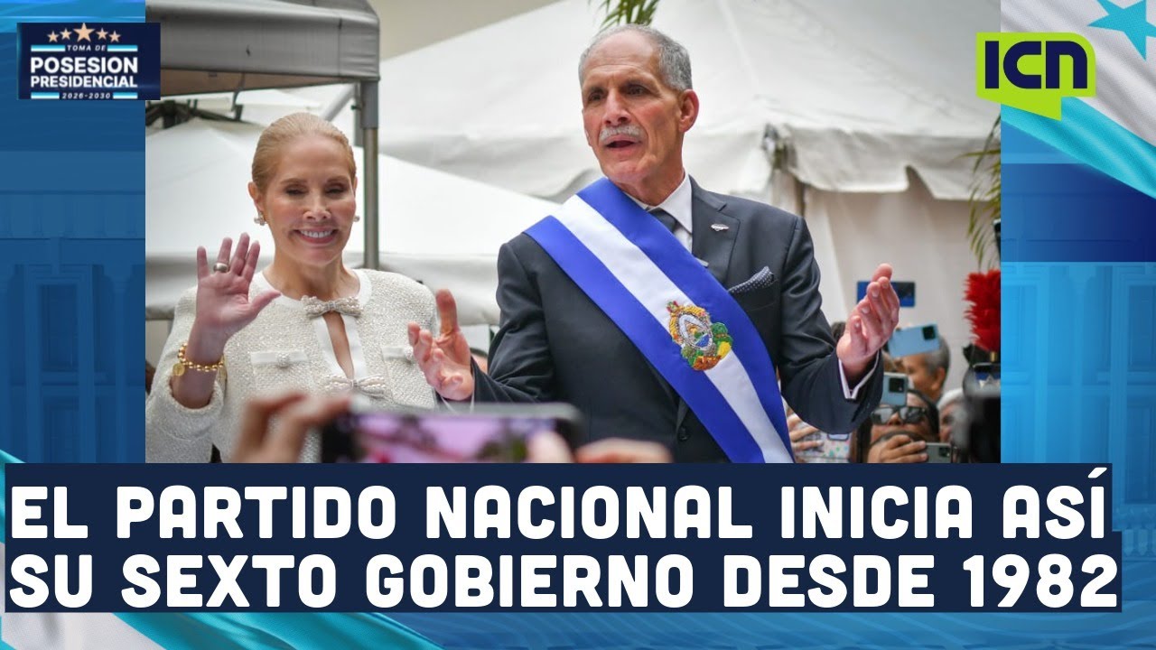 Nasry Asfura asume como presidente de Honduras para el periodo 2026–2030