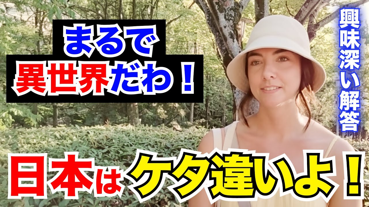 「日本はまるで異世界だわ！」外国人観光客にインタビュー｜ようこそ日本へ！Welcome to Japan!【海外の反応】