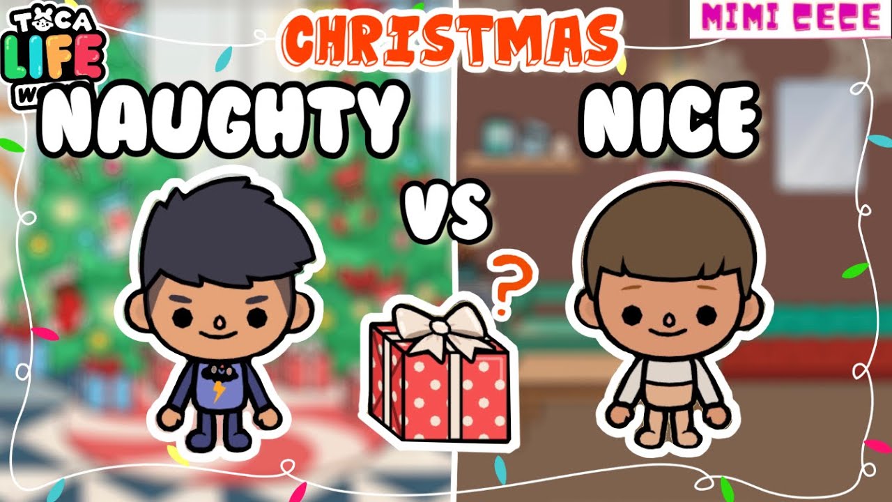 CẬU BÉ HƯ vs CẬU BÉ NGOAN NGÀY GIÁNG SINH | NAUGHTY KID VS NICE KID FOR CHRISTMAS 🎄