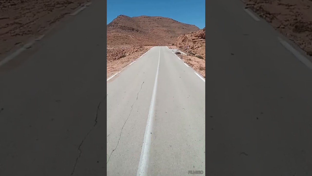 #طريق جبلي #منطقة #فوناسة #الجزائر