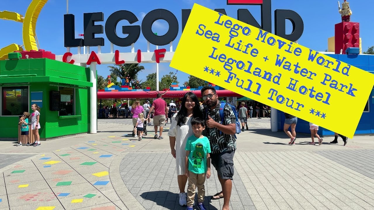 LEGOLAND CALIFORNIA | SEA LIFE | LEGOLAND HOTEL | WATER PARK | LEGO MOVIE WORLD | LEGOLAND CASTLE