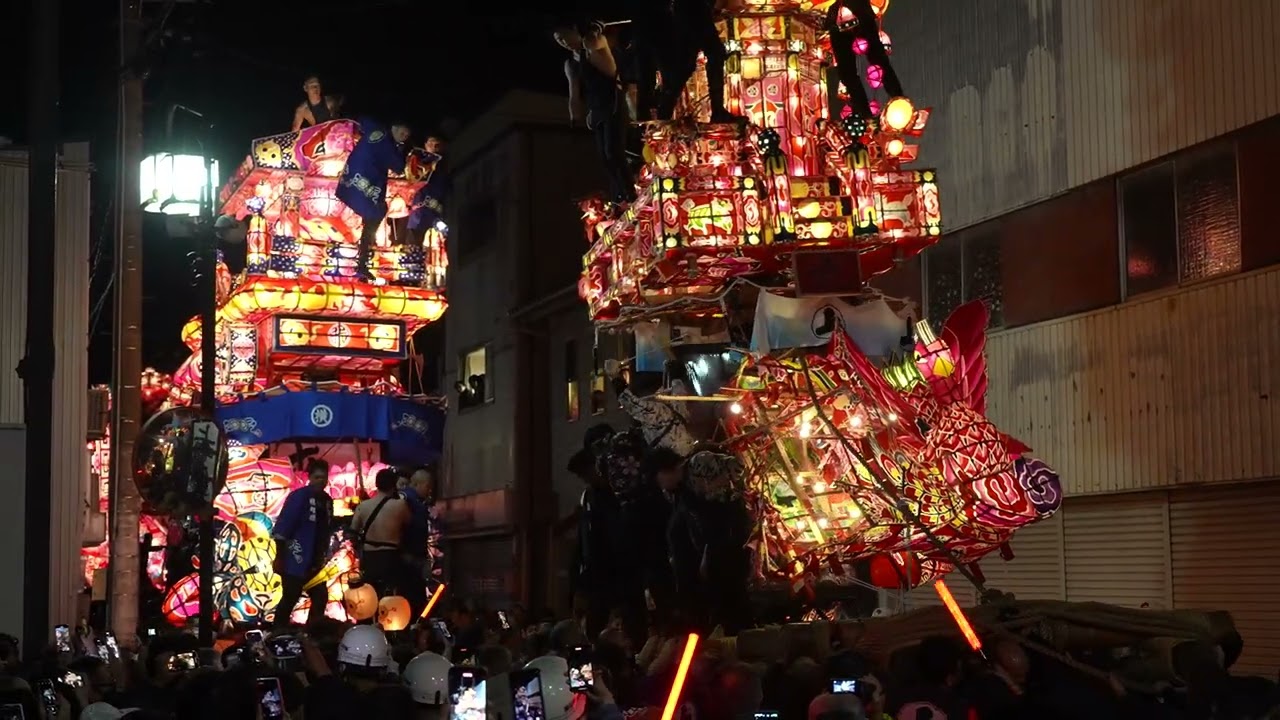 2024 福野夜高祭 引き合い 上町