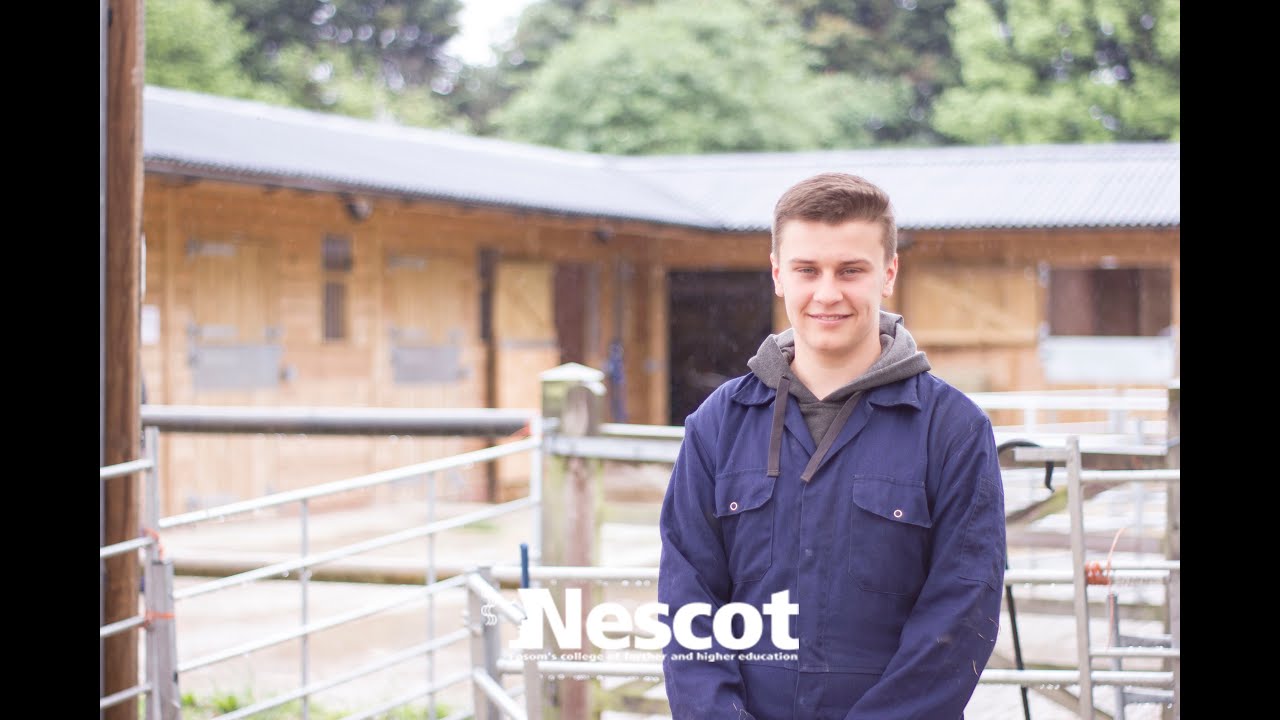Studying at Nescot: Lee, Level 1 Animal Studies