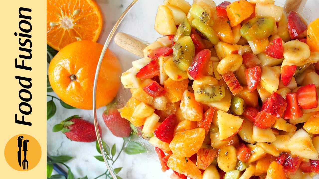 Khubani Chutney Wali Fruit Chaat Recipe By Food Fusion (Ramadan Special)