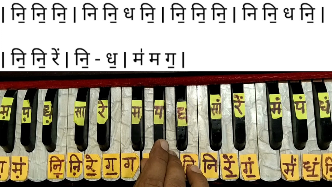 ye sama sama hai ye pyar ka /Harmonium / keyboard 🎹/tutorial