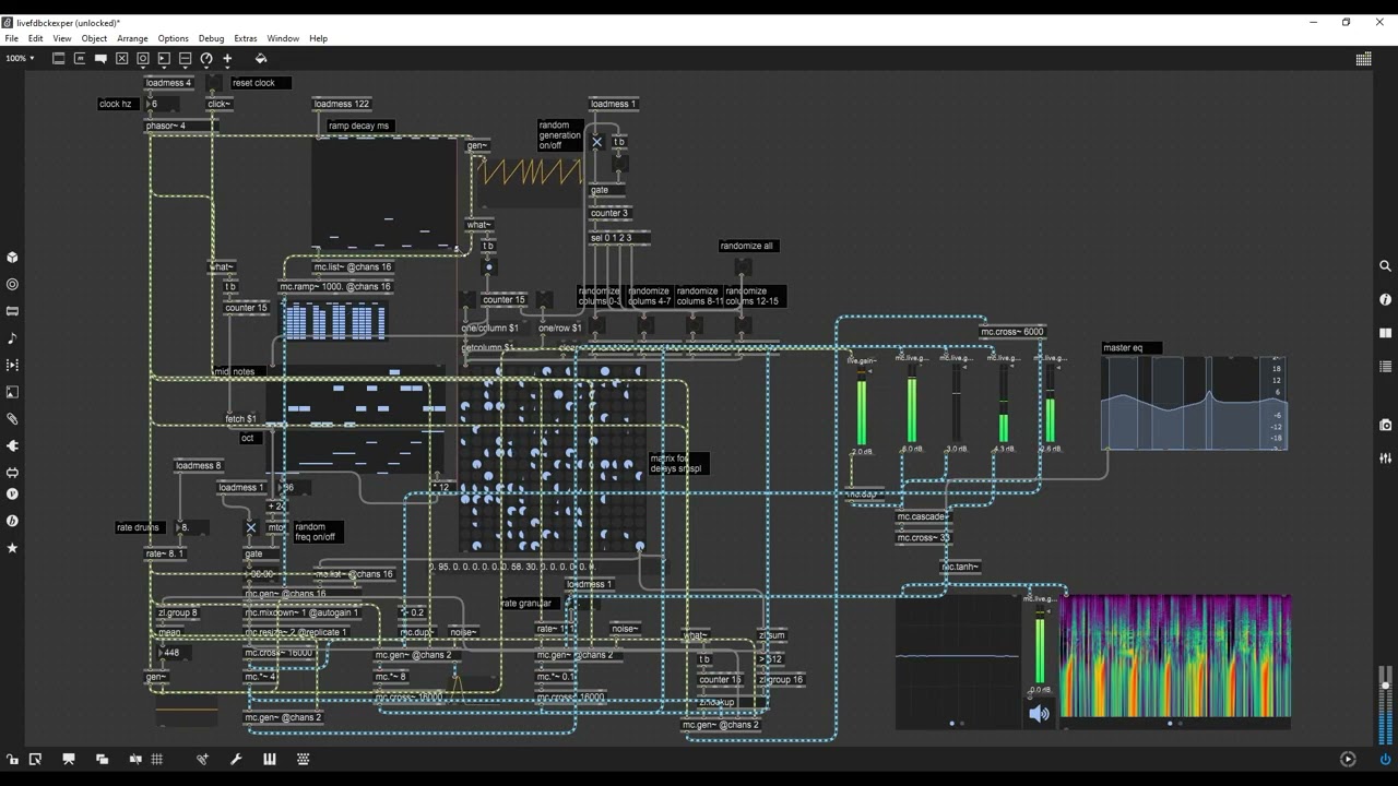 GlitchBeat - Max/msp/gen patch
