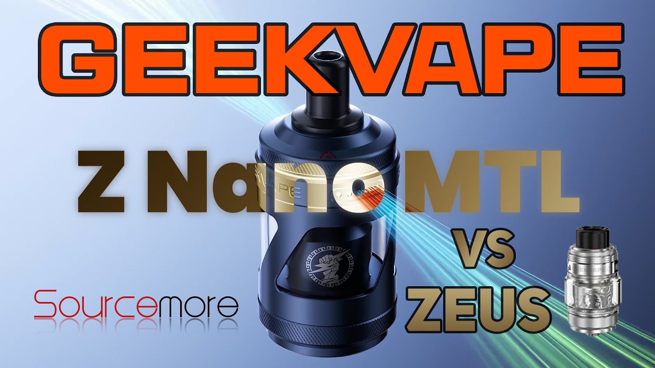Test du clearomiseur Geekvape Z Nano MTL et comparaison avec le Zeus DTL