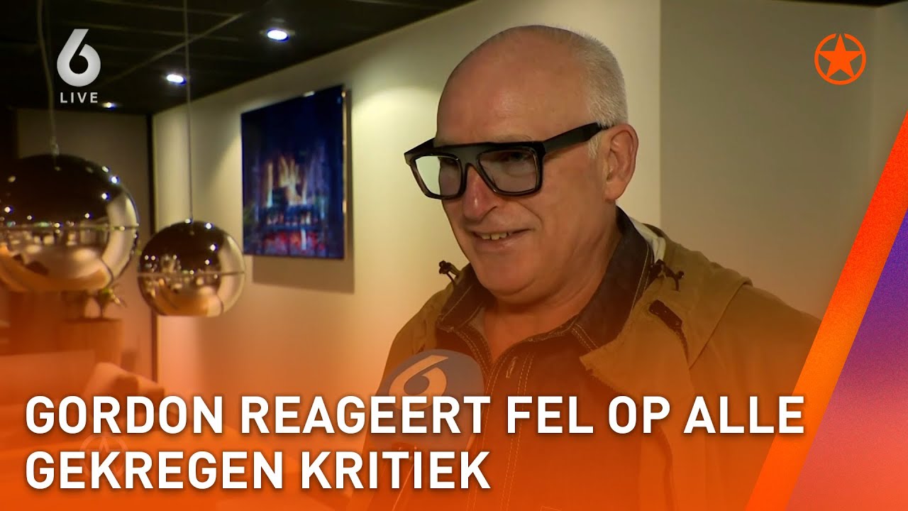 Het was een ZWARE en TURBULENTE week voor GORDON... | SHOWNIEUWS