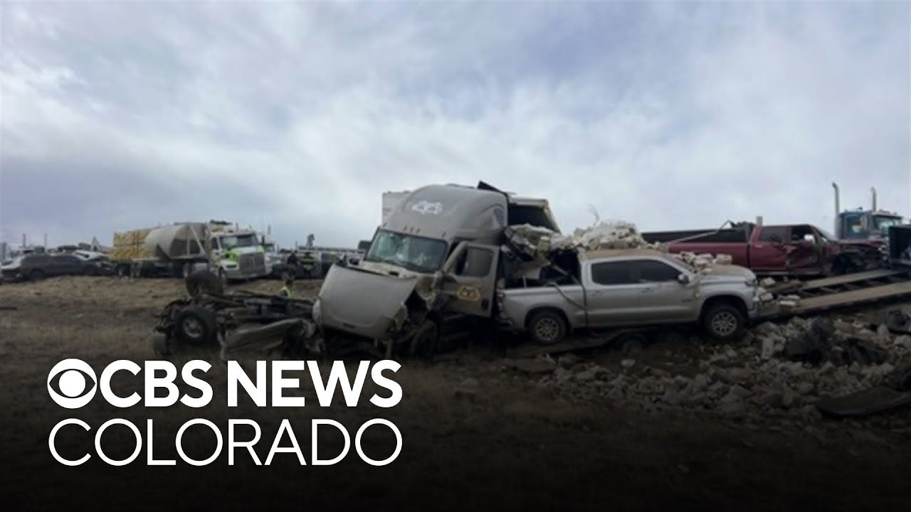 Colorado State Patrol investigates deadly crash on I-25 near Pueblo involving at least 30 vehicles