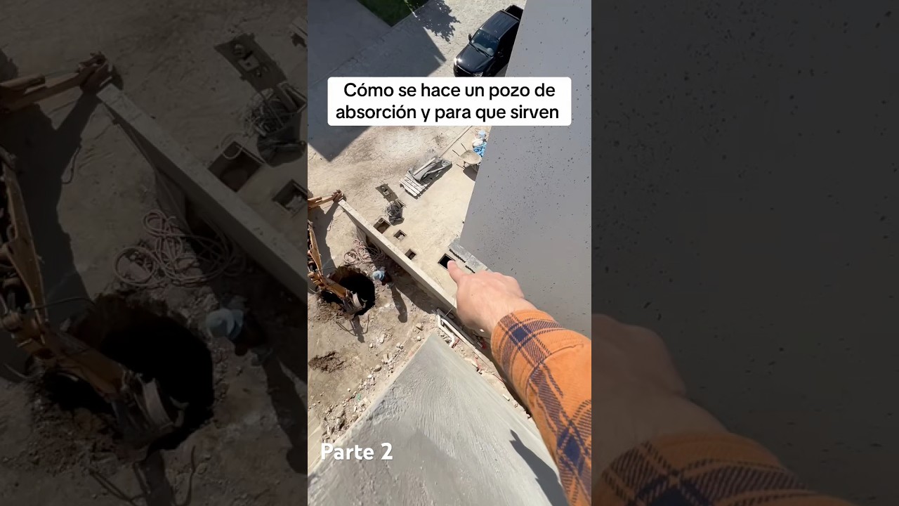 Cómo se hace un pozo de absorción y para que sirve 