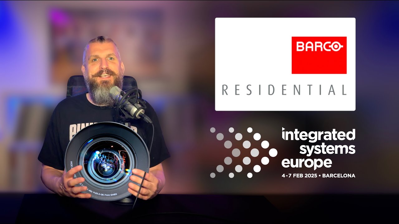 Удивительные технологии домашнего кино Barco Residential на выставке #ise2025