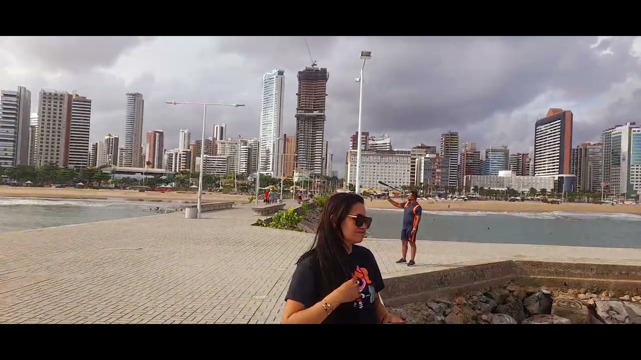 Orla de Fortaleza Ceará.   Vamos viver !