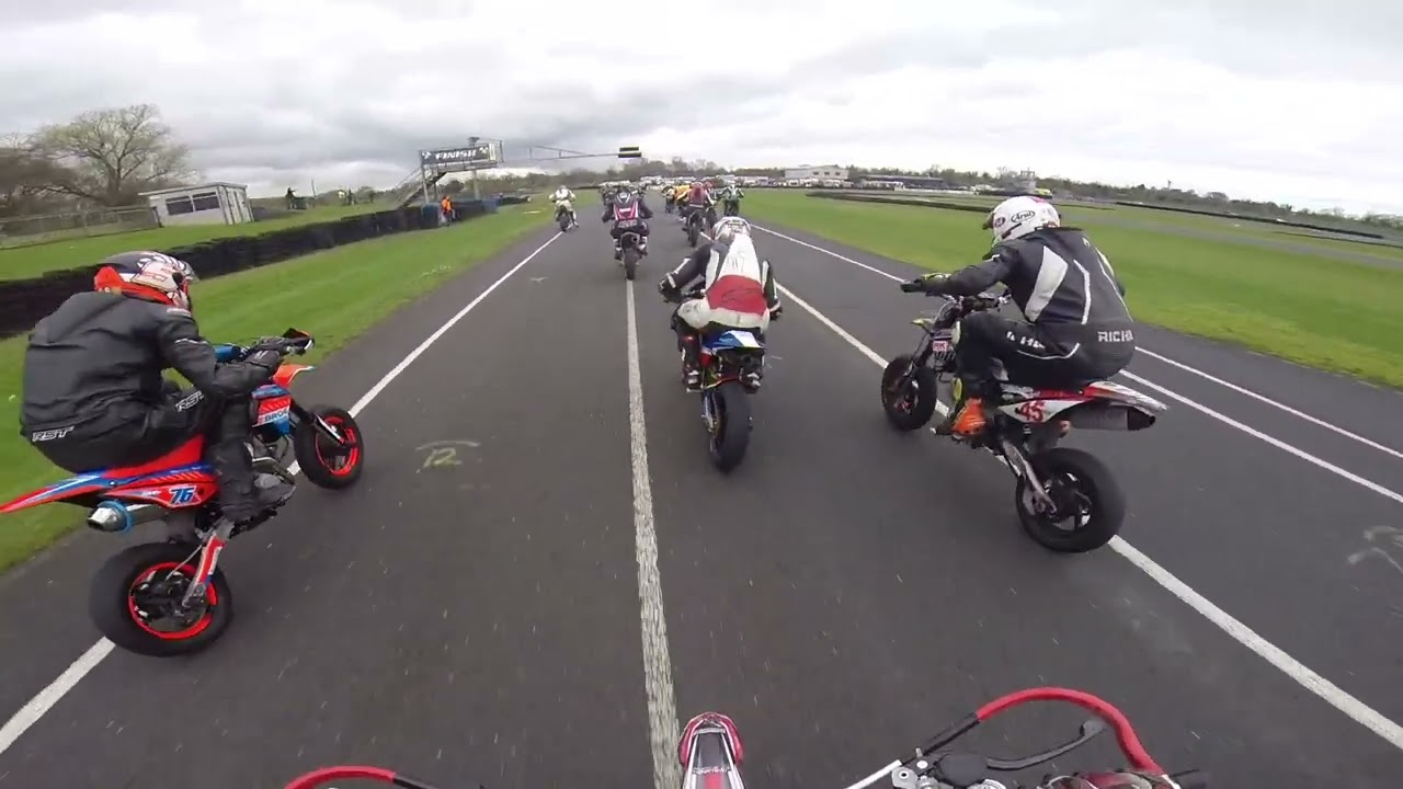 First Round of the 2023 Irish Minibike Championship Stock 140 Group 1 Race 1