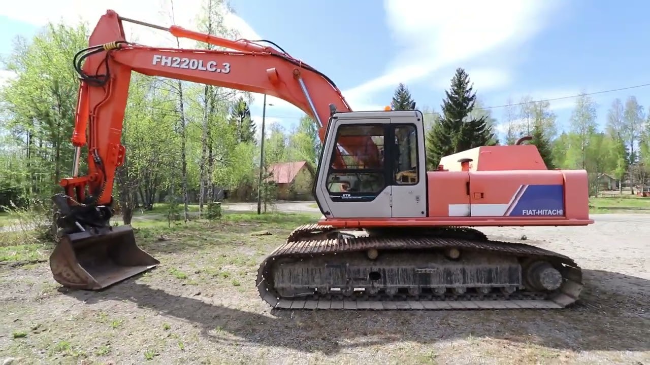 Koneanti Oy / Fiat Hitachi 220 LC 3 vuosimallia 1997