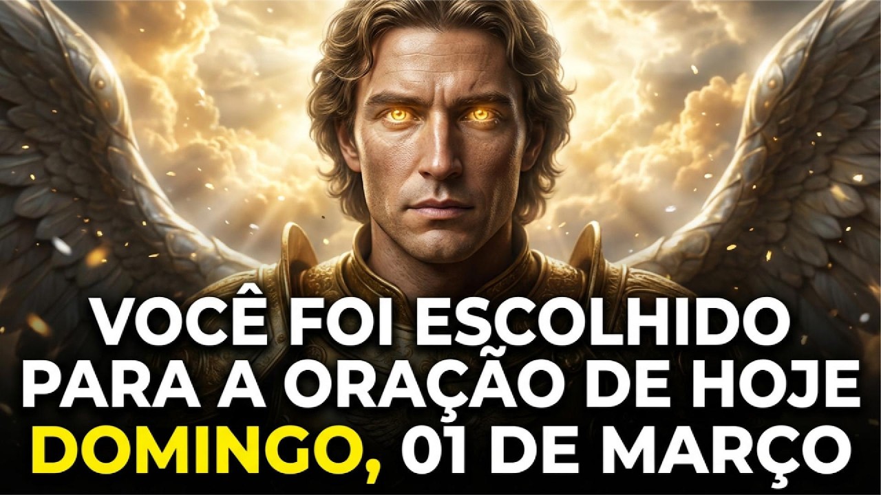 DOMINGO 01 MARÇO — Apenas 1% fará oração a São Miguel Arcanjo e receberá paz