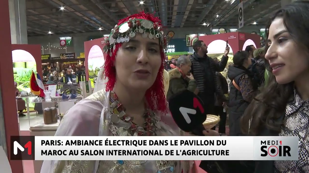 Paris : Ambiance électrique dans le pavillon du Maroc au Salon International de l'Agriculture