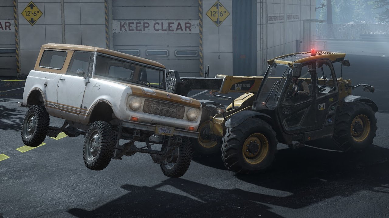 SnowRunner - New DLC Vehicle Caterpillar TH357 with Forklift