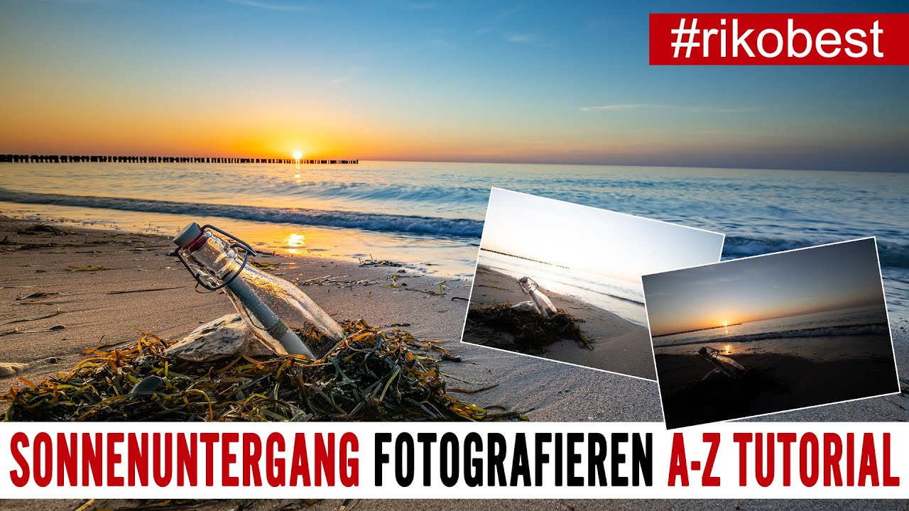 Sonnenuntergang richtig fotografieren so gelingen tolle Fotos im Sonnenuntergang - Tutorial